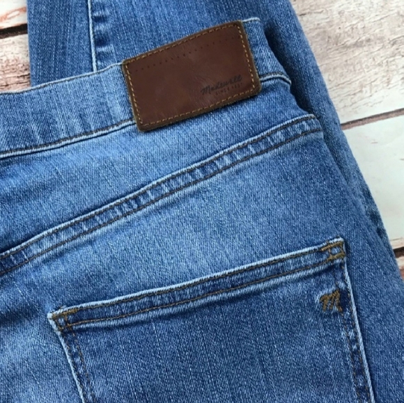 Madewell High Riser Distressed Skinny Jeans - Picture 2 of 4